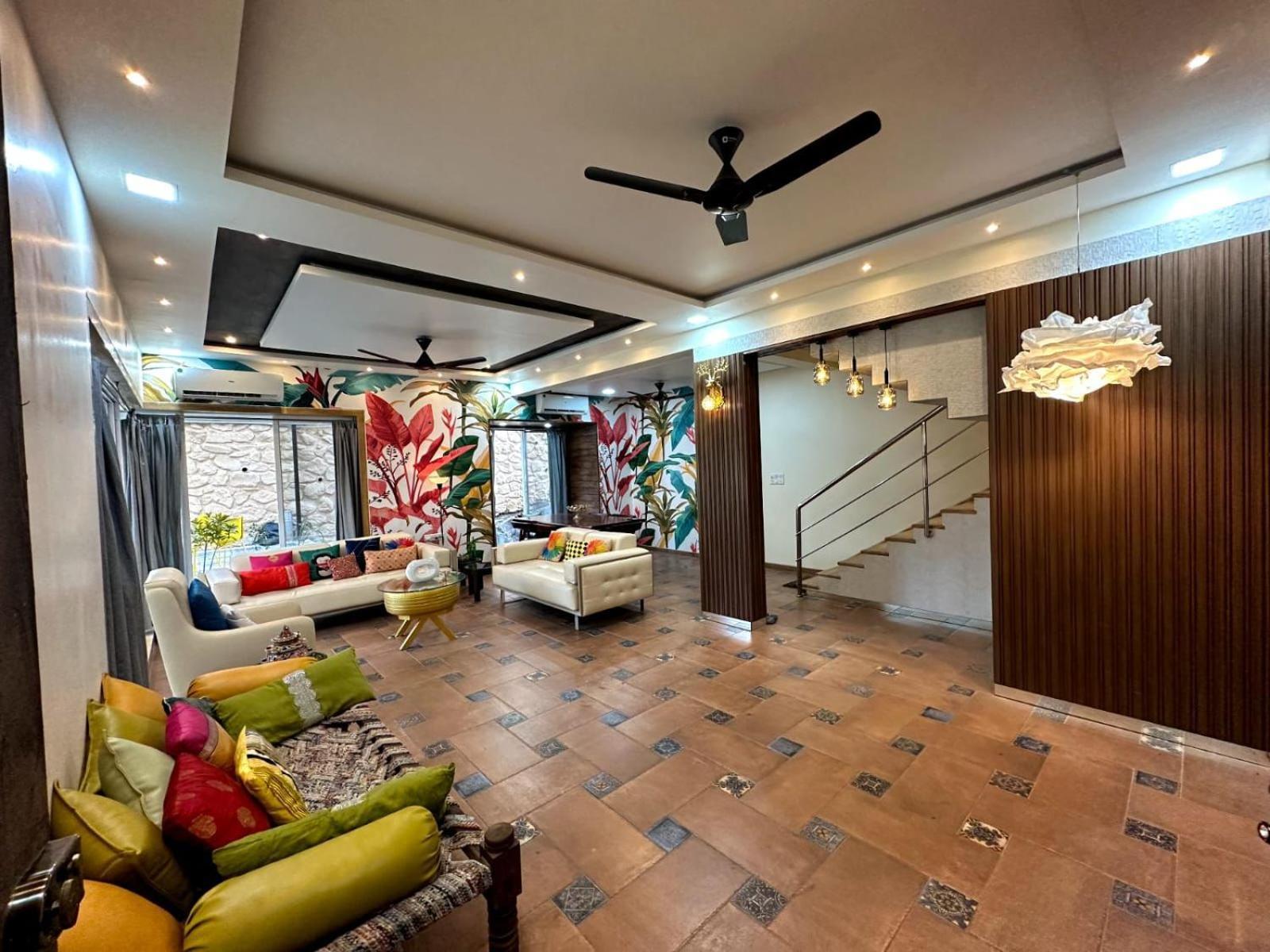 Tropical Villa II 4 Bhk II Lonavala II 1 Mountain View II 2 Private Pool II 3 Big Terrace Exterior photo