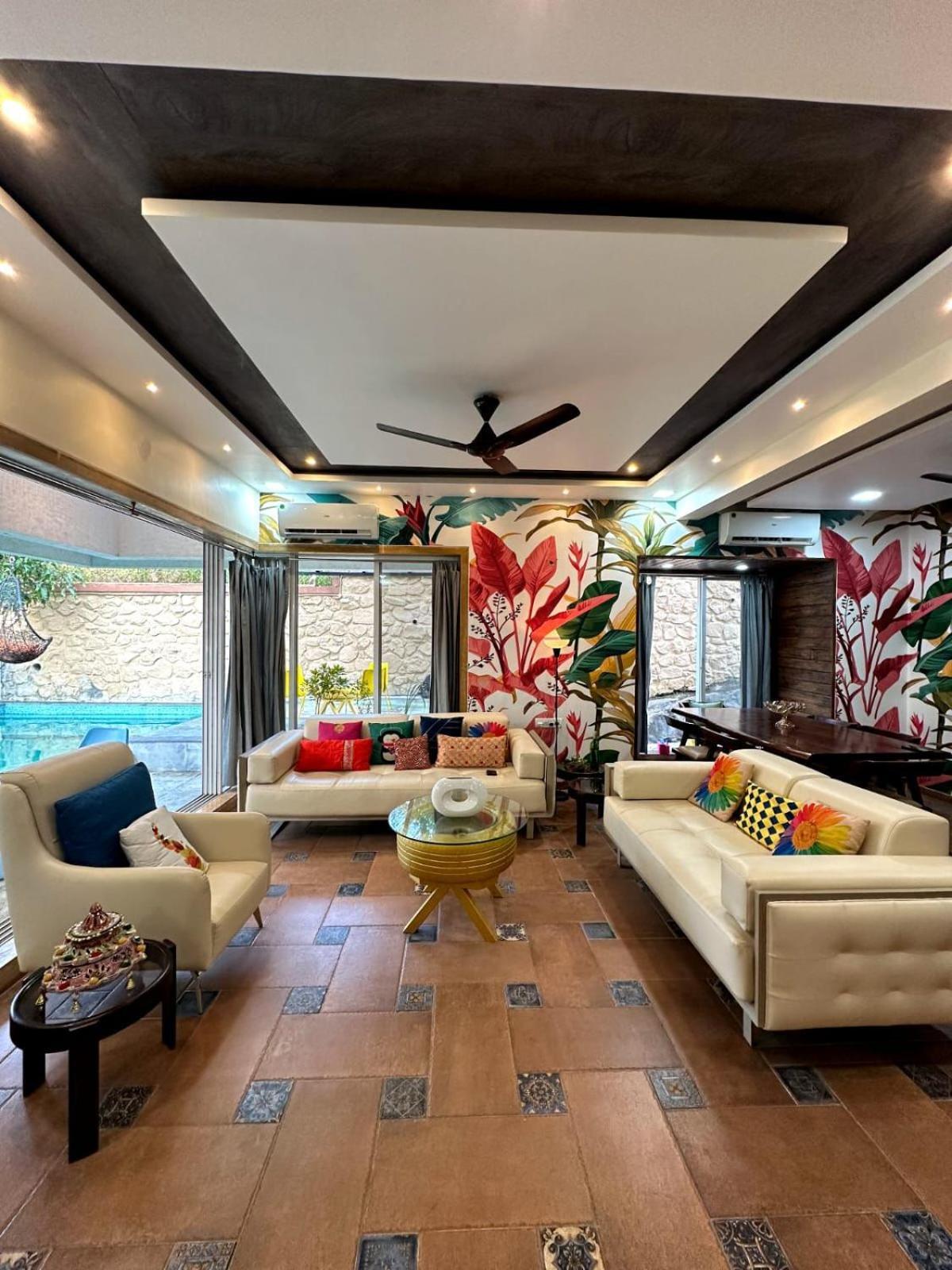 Tropical Villa II 4 Bhk II Lonavala II 1 Mountain View II 2 Private Pool II 3 Big Terrace Exterior photo
